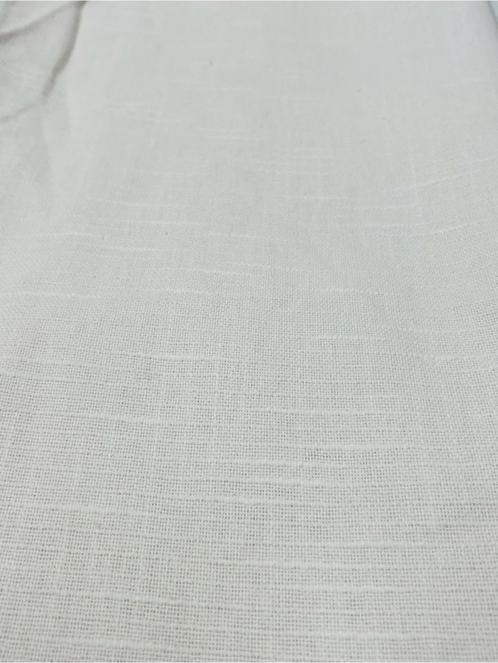 QUINCE Set Of 2 48x84 Cotton Slub Curtains Natural 9266